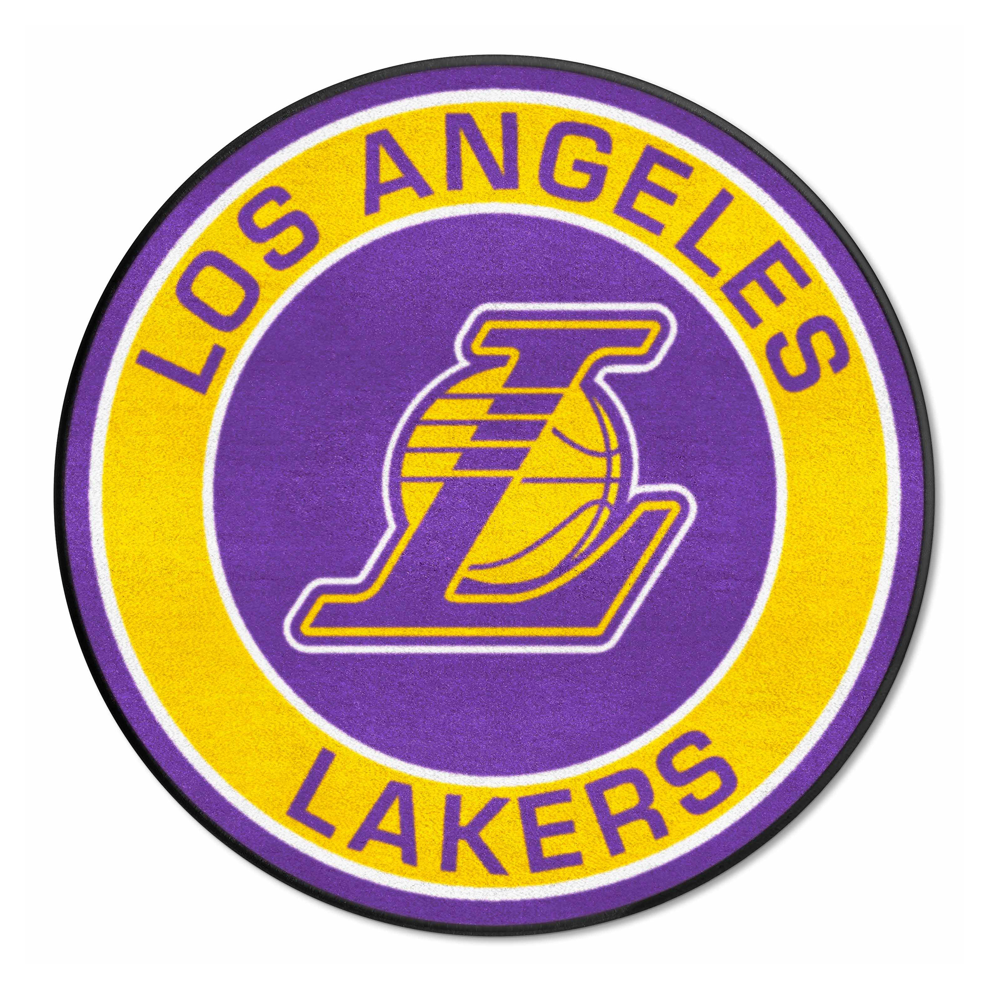 Logo Brands Los Angeles Lakers 27" Diameter Roundel Mat