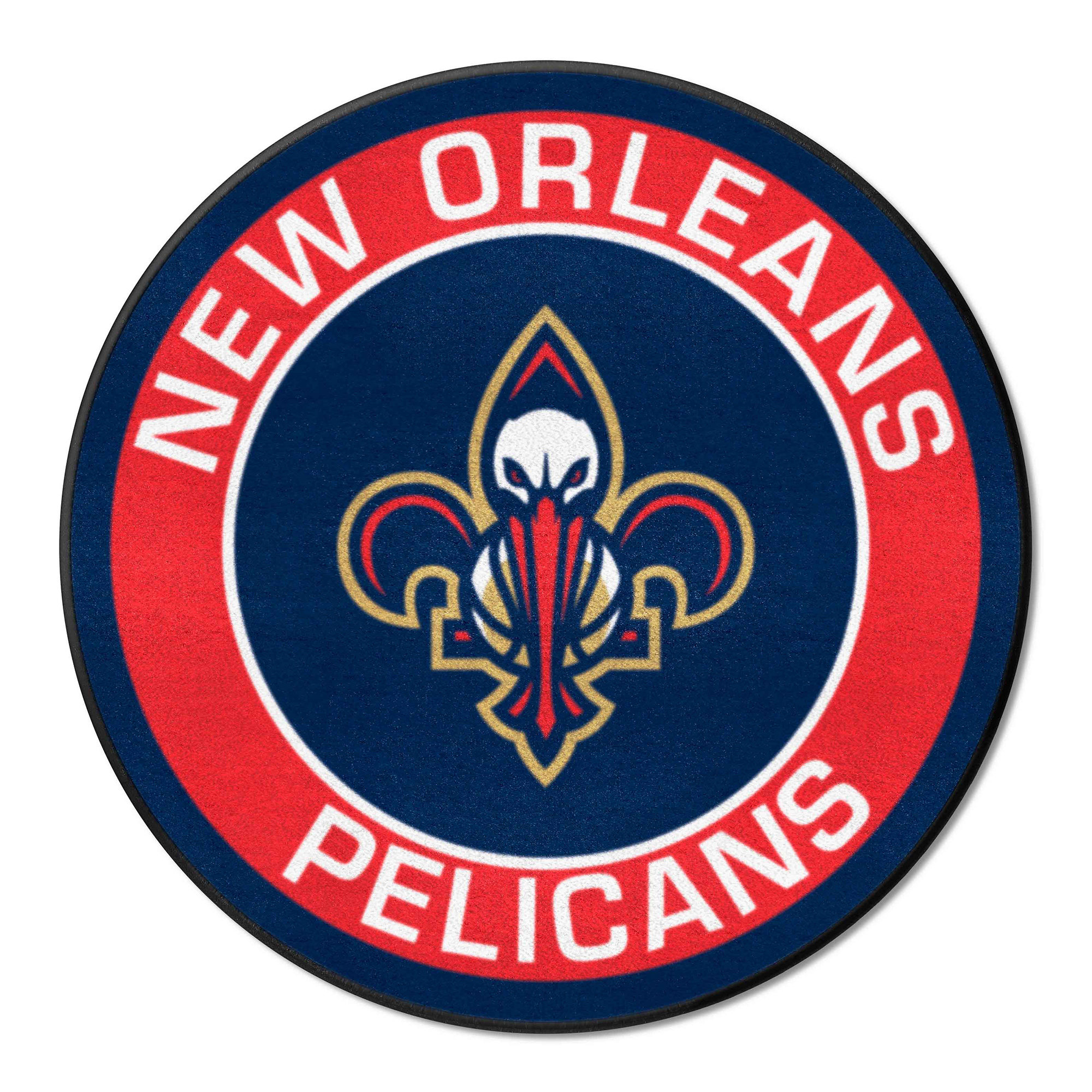 Logo Brands New Orleans Pelicans 27" Diameter Roundel Mat