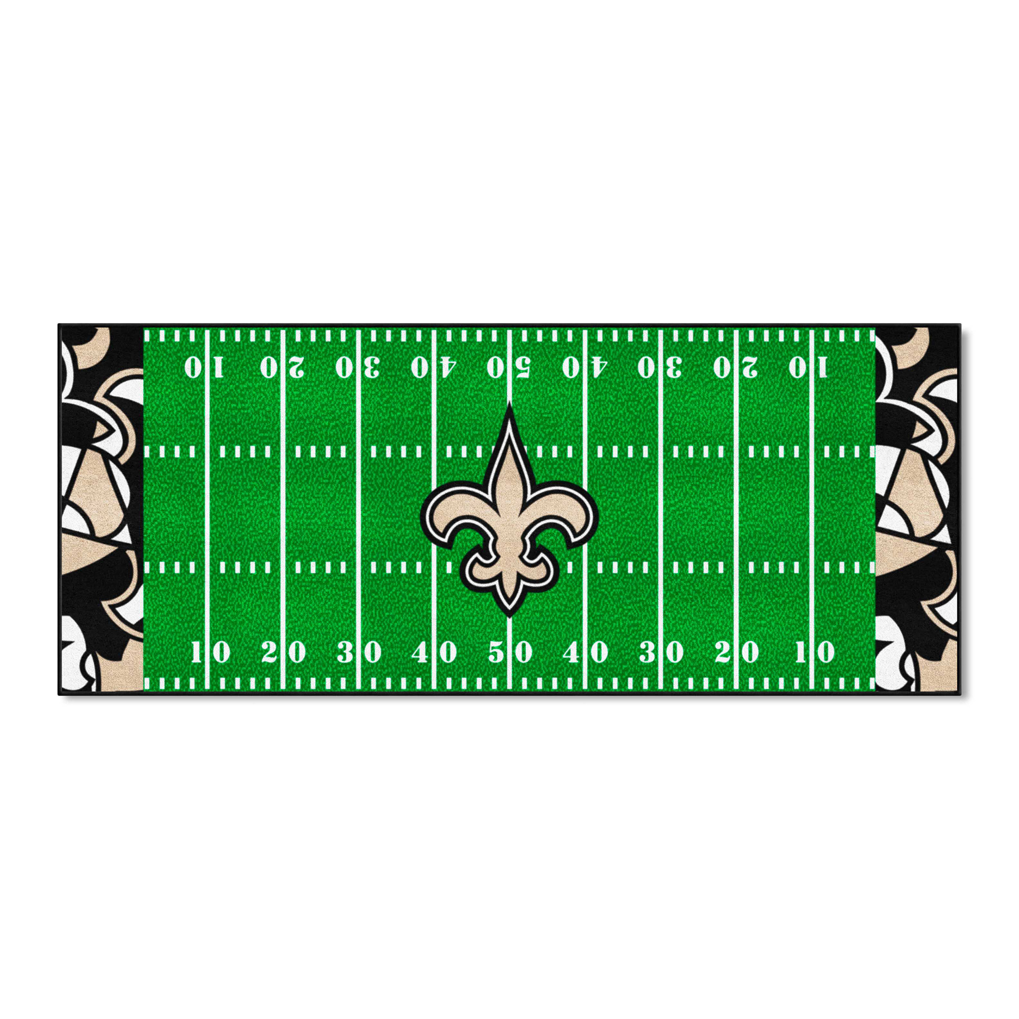 Logo Brands New Orleans Saints 30" x 72" Field Runner