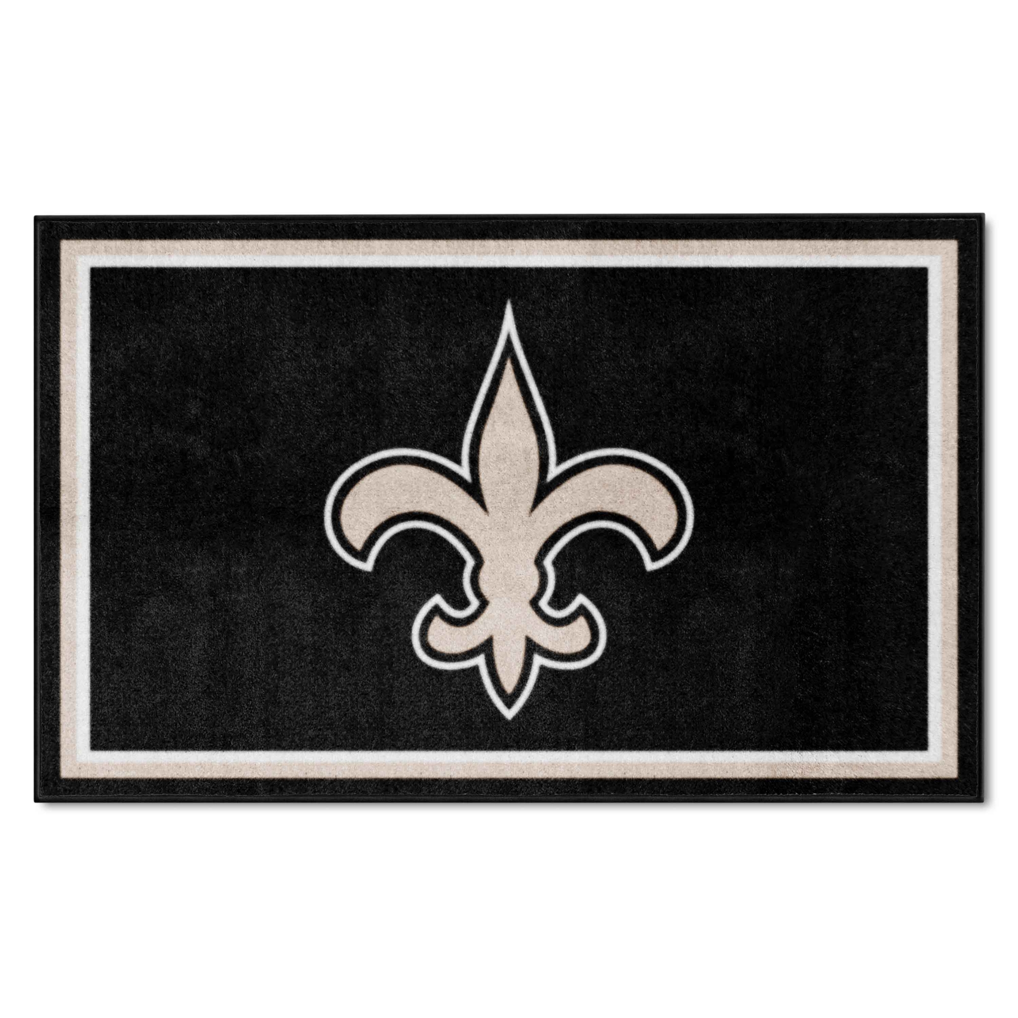 Logo Brands  New Orleans Saints 4' x 6' Rug