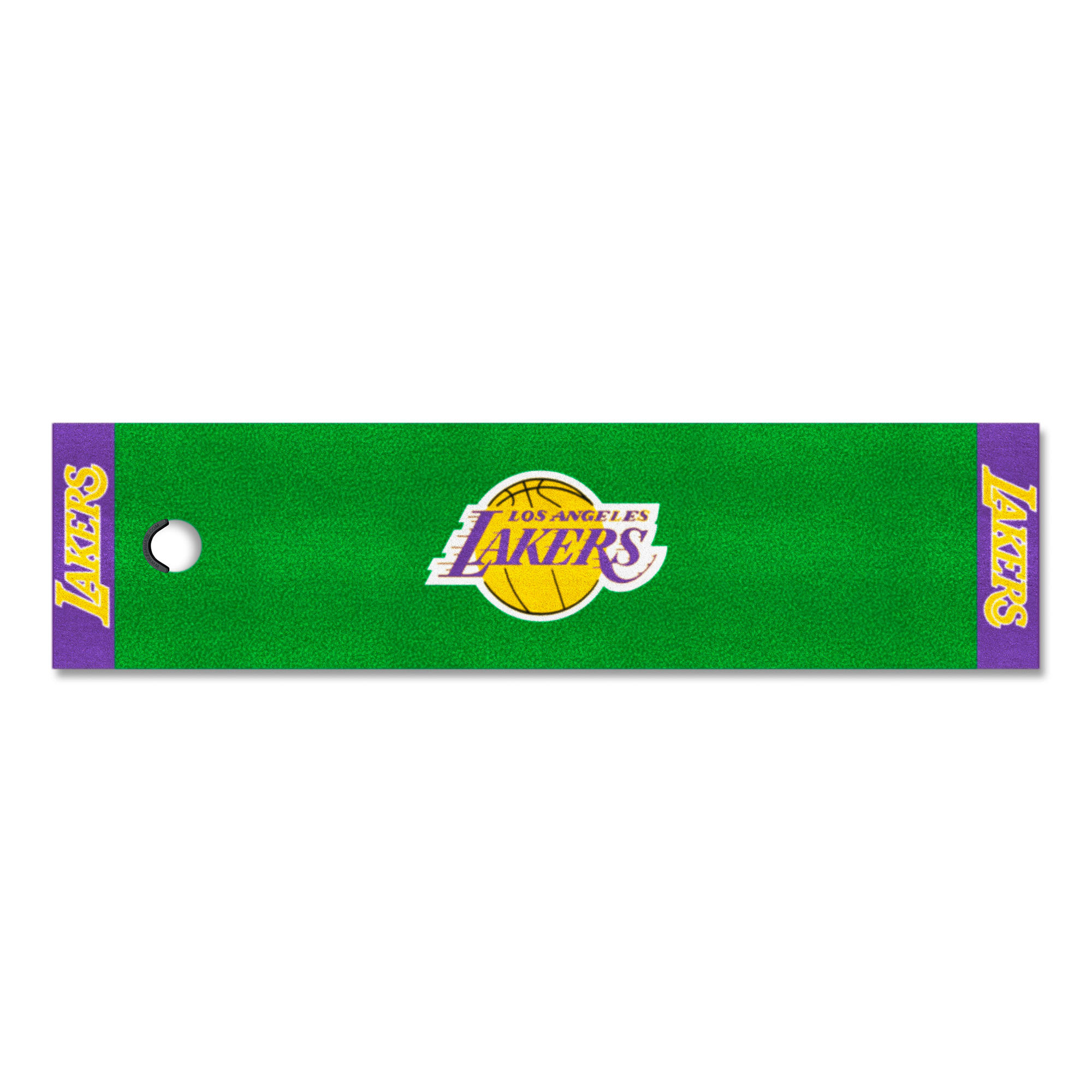 Logo Brands Los Angeles Lakers Putting Green Mat