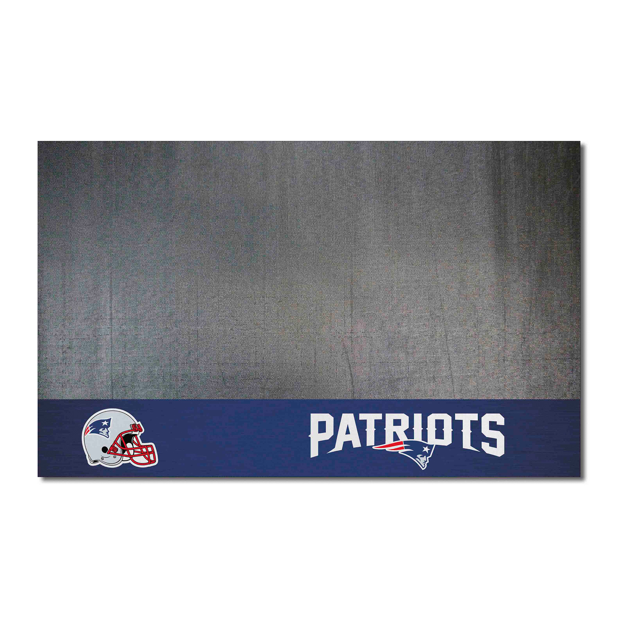 Logo Brands New England Patriots Grill Mat