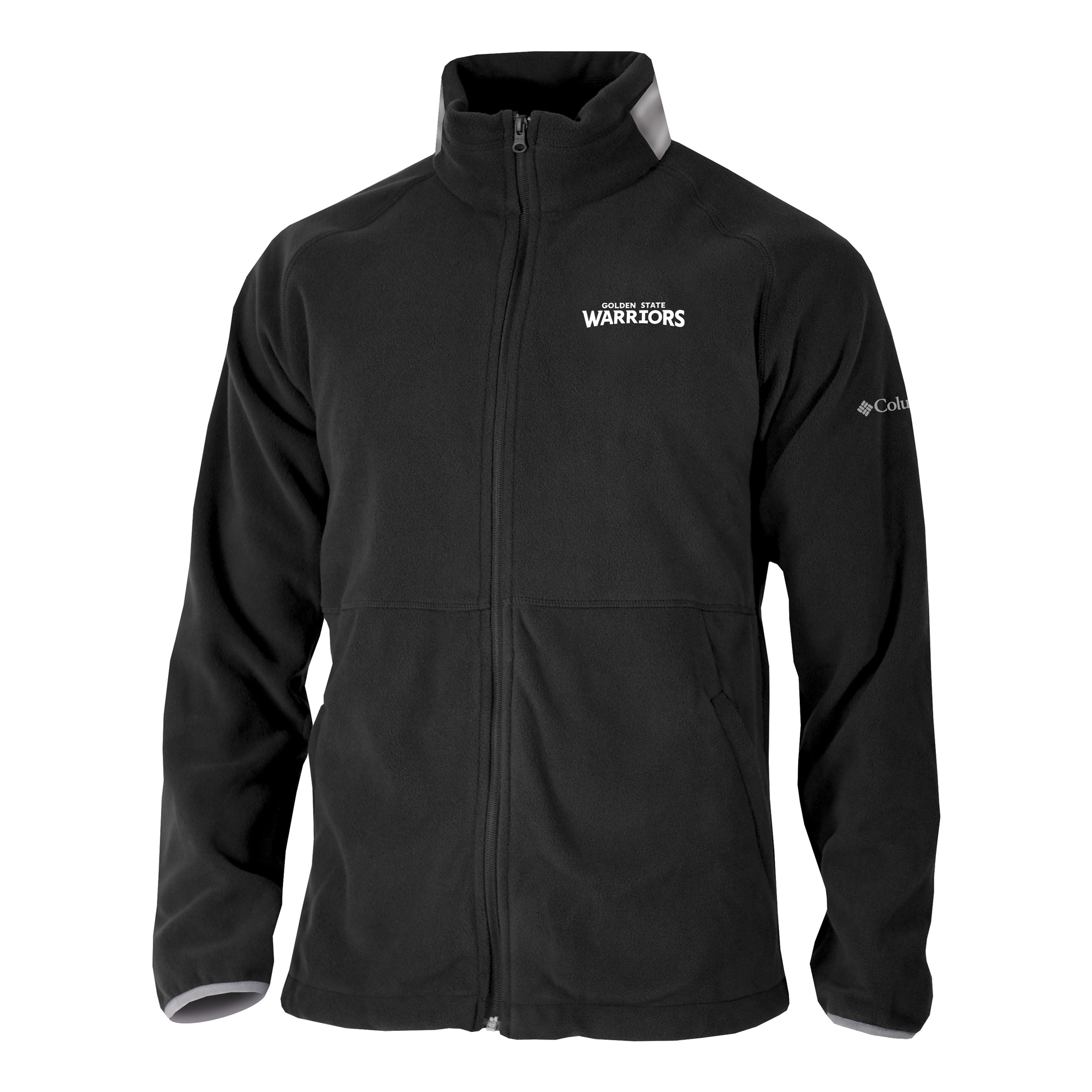 Men's Columbia Black Golden State Warriors Everest Ridge Full-Zip Fleece Jacket