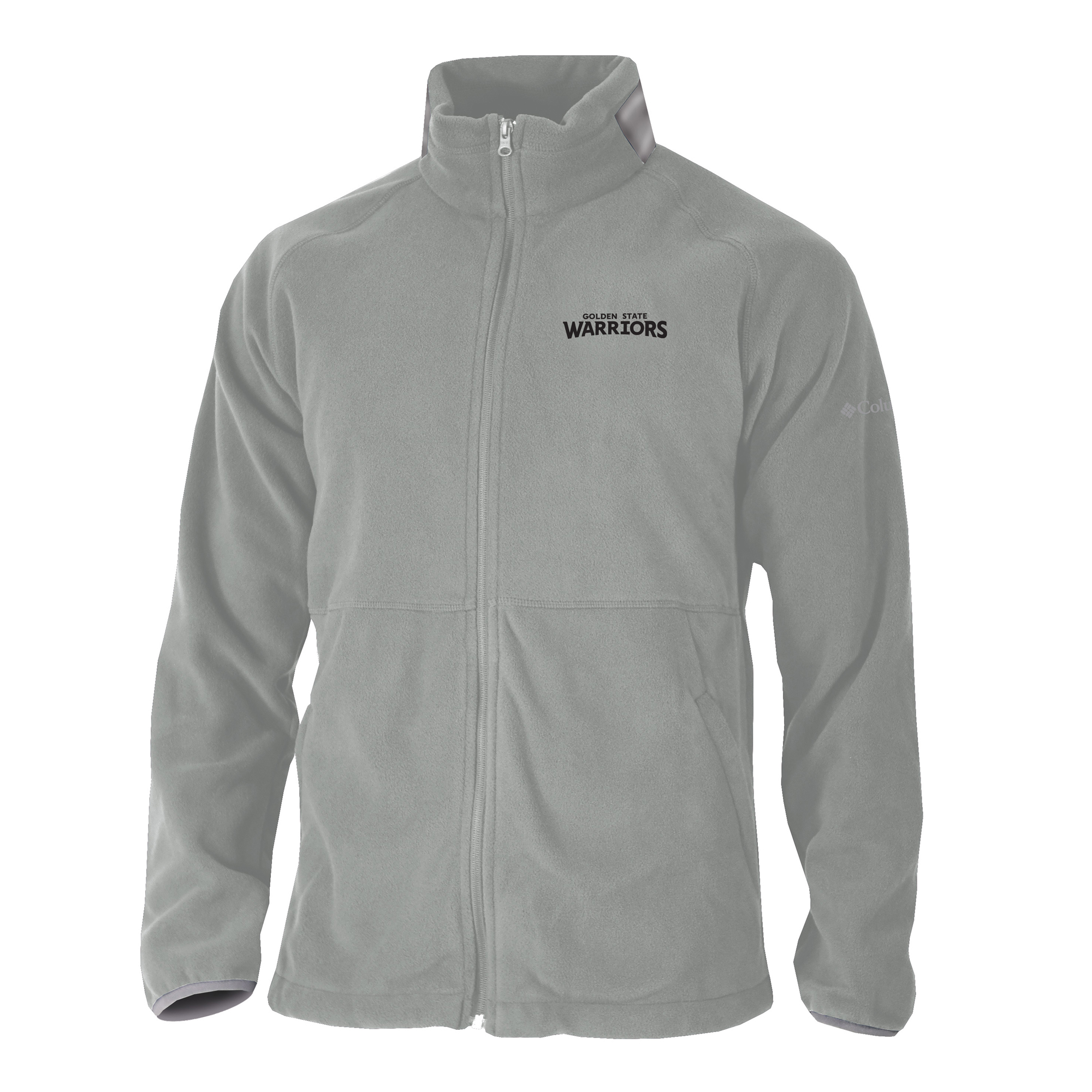 Men's Columbia Gray Golden State Warriors Everest Ridge Full-Zip Fleece Jacket