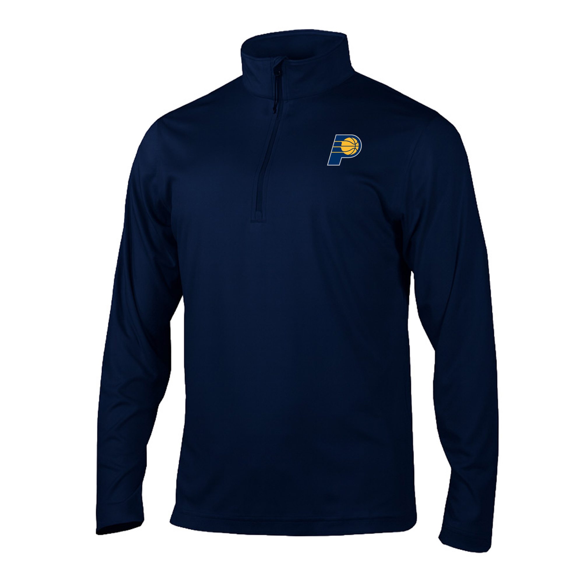 Men's Columbia Navy Indiana Pacers Fairway Break Quarter-Zip Pullover