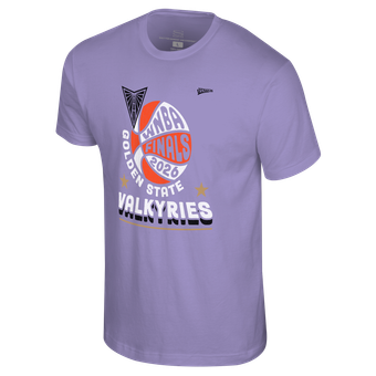 Unisex Stadium Essentials Violet Golden State Valkyries 2026 WNBA Finals Open Book T-Shirt