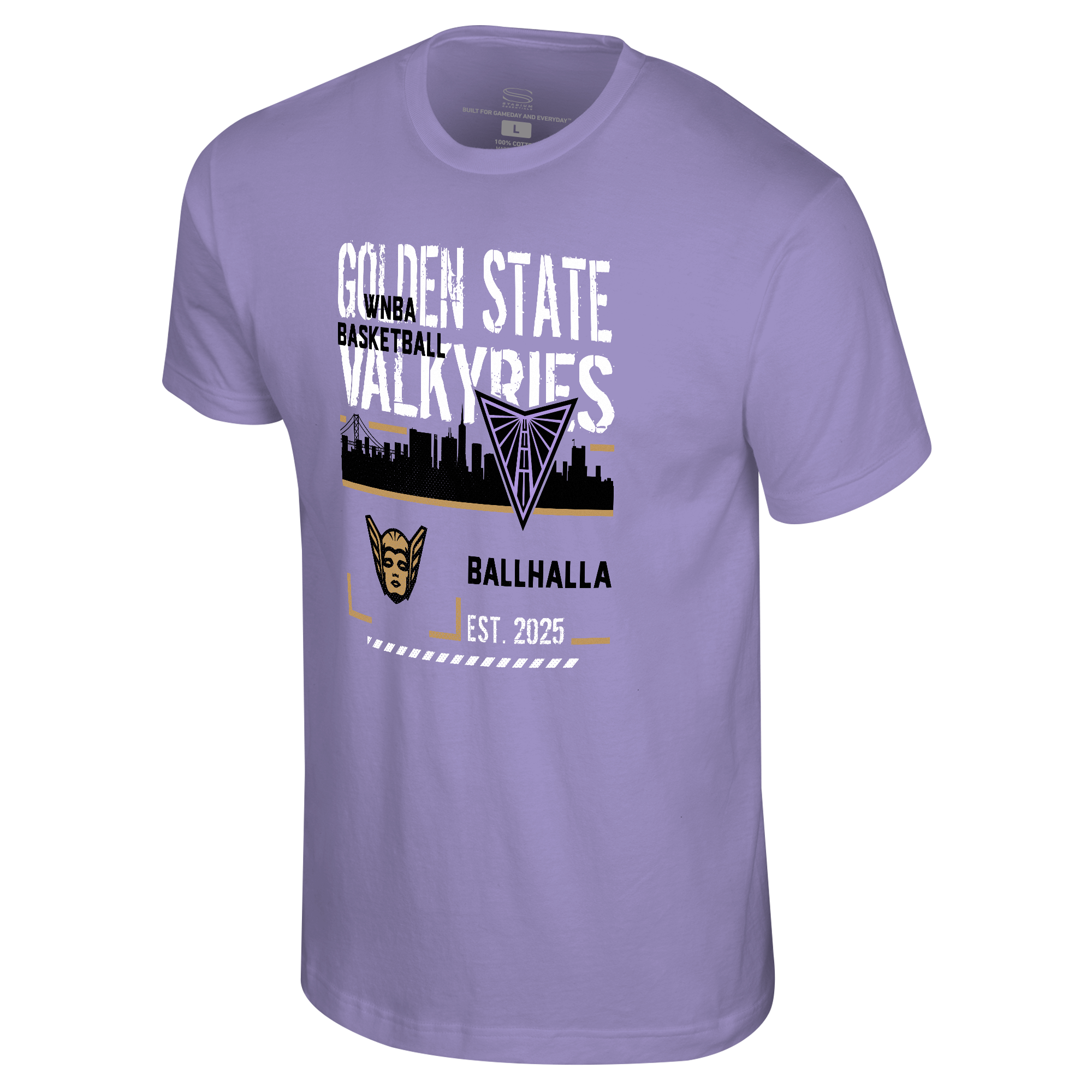Unisex Stadium Essentials Violet Golden State Valkyries Hideout T-Shirt