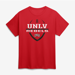 Men's Red UNLV Rebels Football Fan T-Shirt