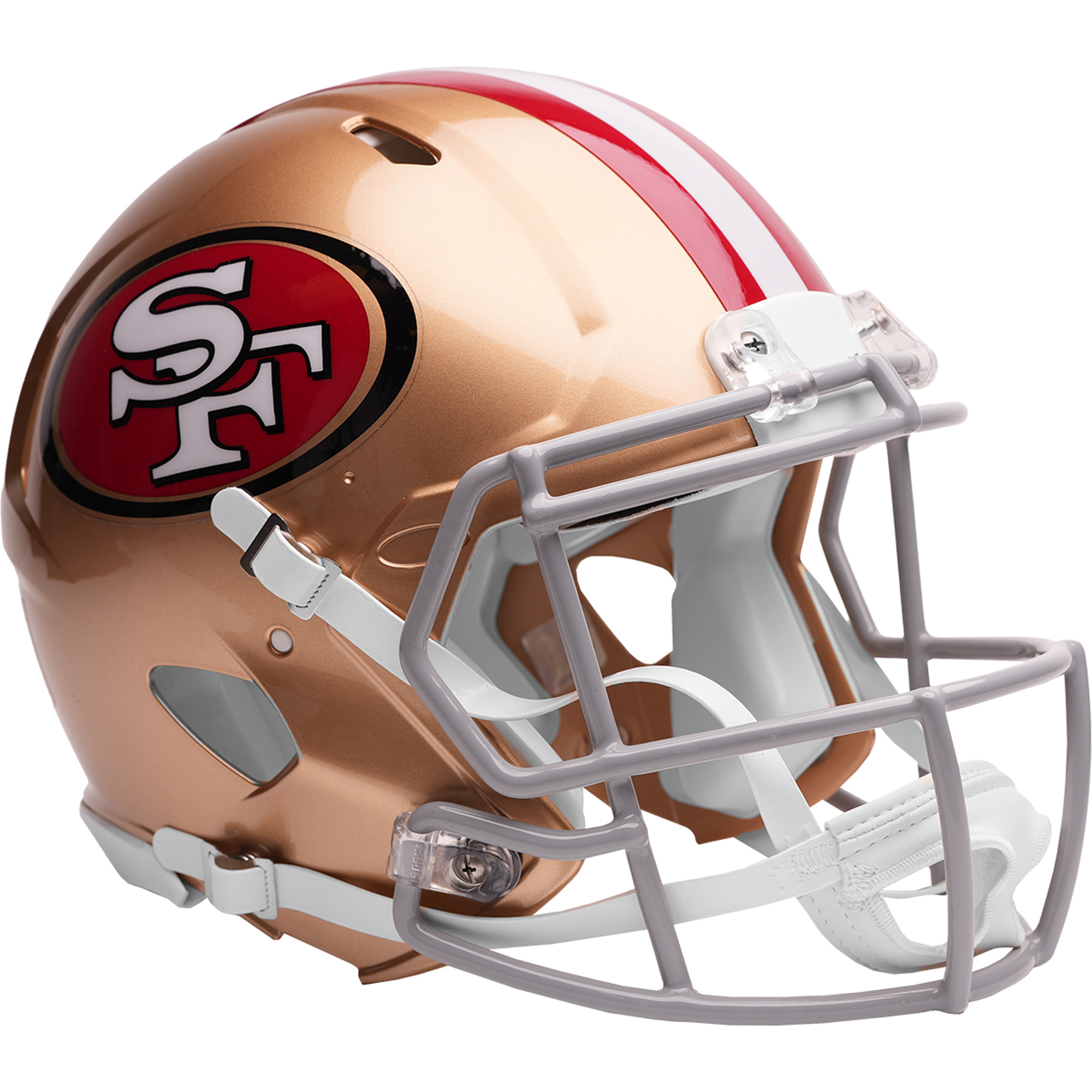 San Francisco 49ers Riddell 80th Anniversary Speed Authentic Helmet