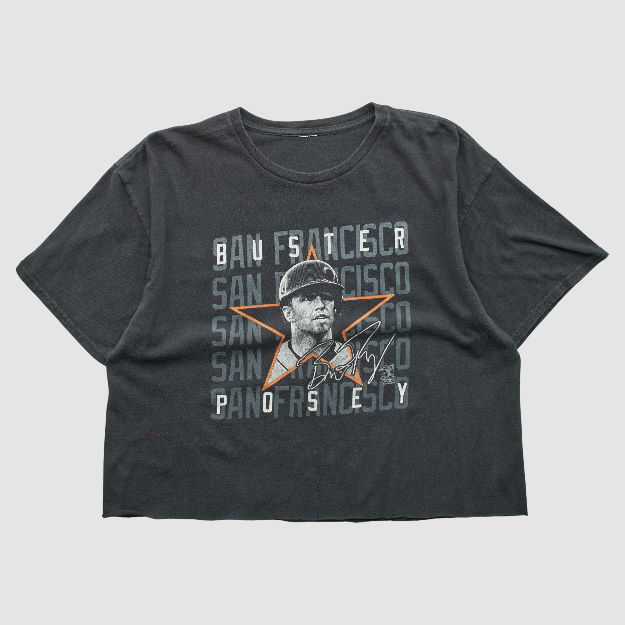 Buster Posey 2000s T-shirt - Black - M by Fanatics Real Vintage