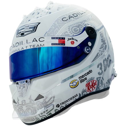 Cadillac Sergio Perez 1:4 2026 Mexico Helmet