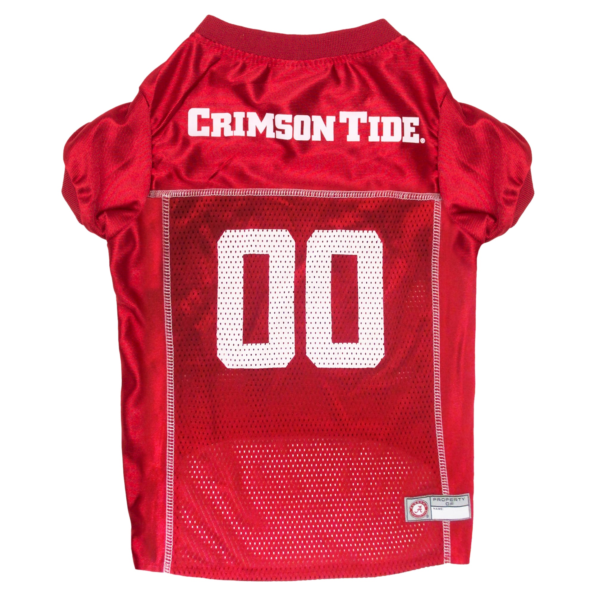Alabama Crimson Tide Mesh Dog Football Jersey