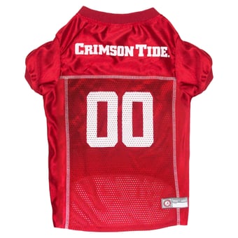 Alabama Crimson Tide Mesh Dog Football Jersey
