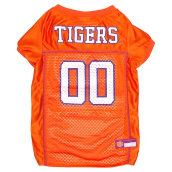 Clemson Tigers Mesh Dog Football Jersey