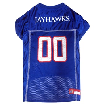 Kansas Jayhawks Mesh Dog Football Jersey