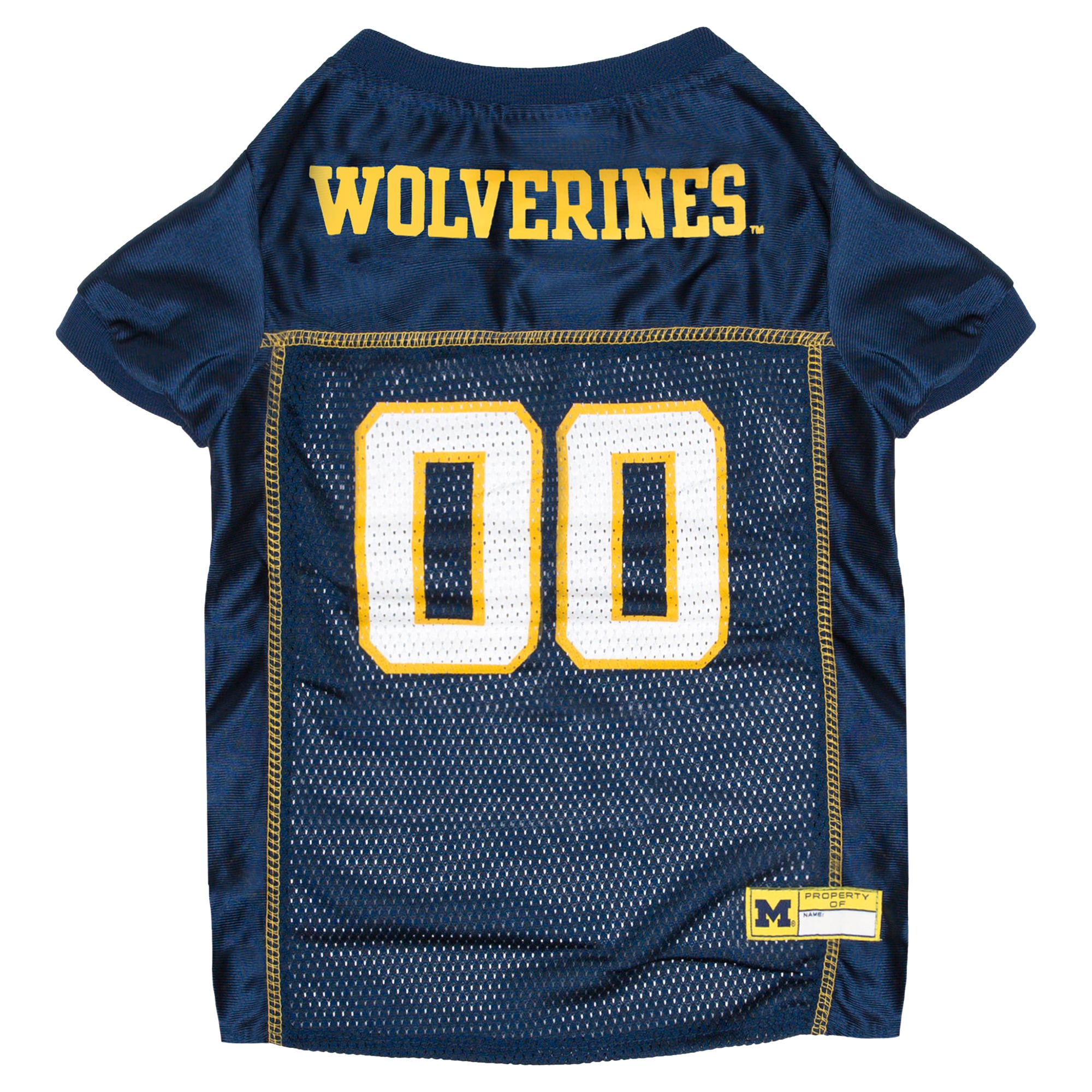 Michigan Wolverines Mesh Dog Football Jersey