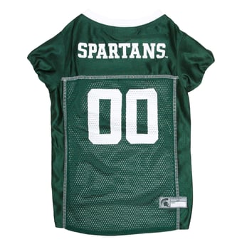 Michigan State Spartans Mesh Dog Football Jersey