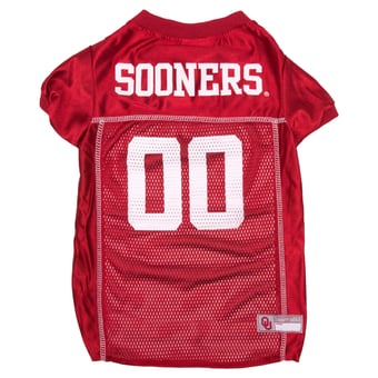 Oklahoma Sooners Mesh Dog Football Jersey