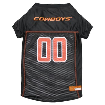 Oklahoma State Cowboys Mesh Dog Football Jersey