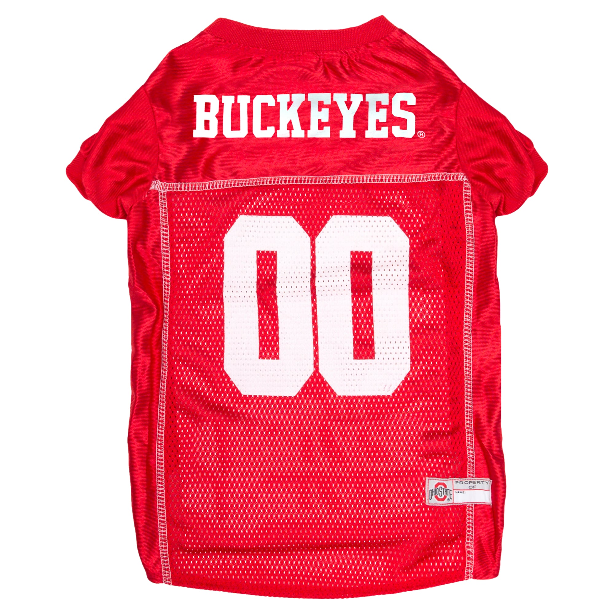 Ohio State Buckeyes Mesh Dog Football Jersey