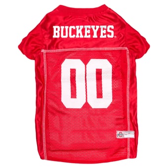 Ohio State Buckeyes Mesh Dog Football Jersey