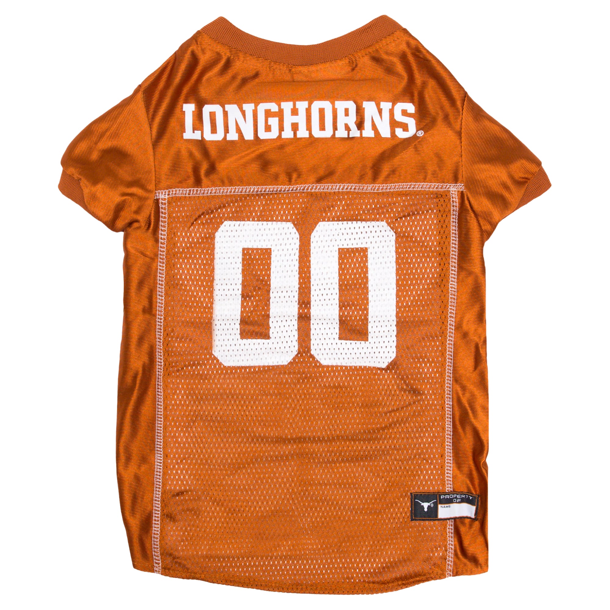 Texas Longhorns Mesh Dog Football Jersey