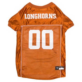 Texas Longhorns Mesh Dog Football Jersey