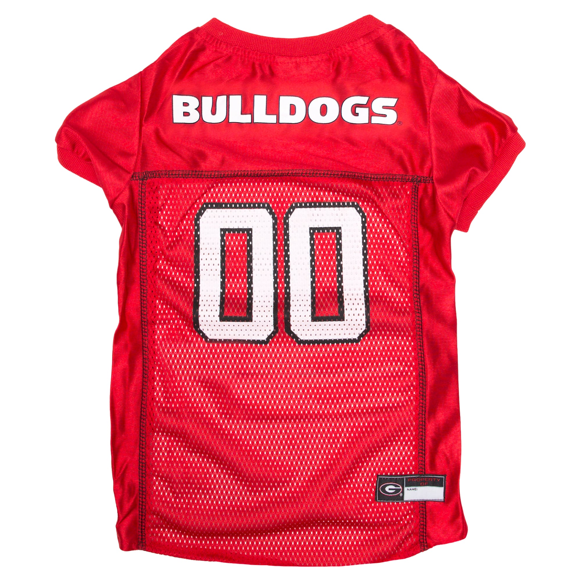 Georgia Bulldogs Mesh Dog Football Jersey