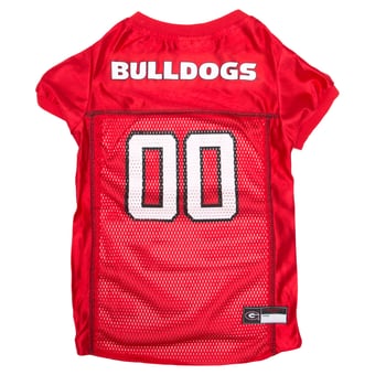 Georgia Bulldogs Mesh Dog Football Jersey