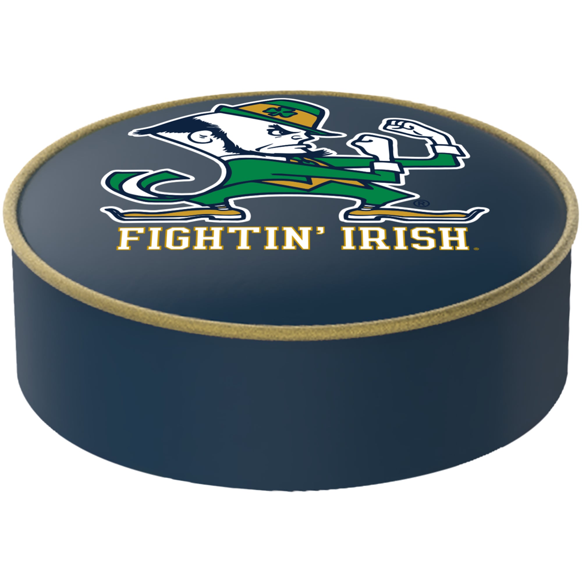 Notre Dame Fighting Irish Mascot Bar Stool Seat Cover