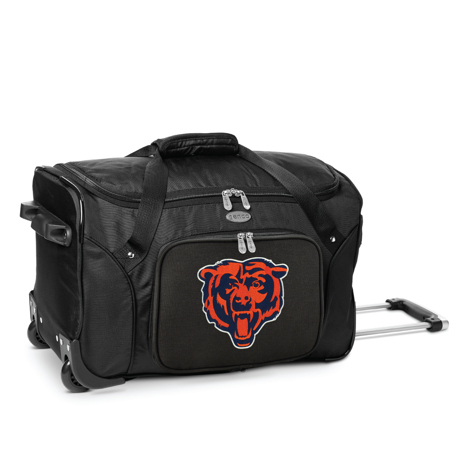 MOJO Black Chicago Bears 22" 2-Wheeled Duffel Bag