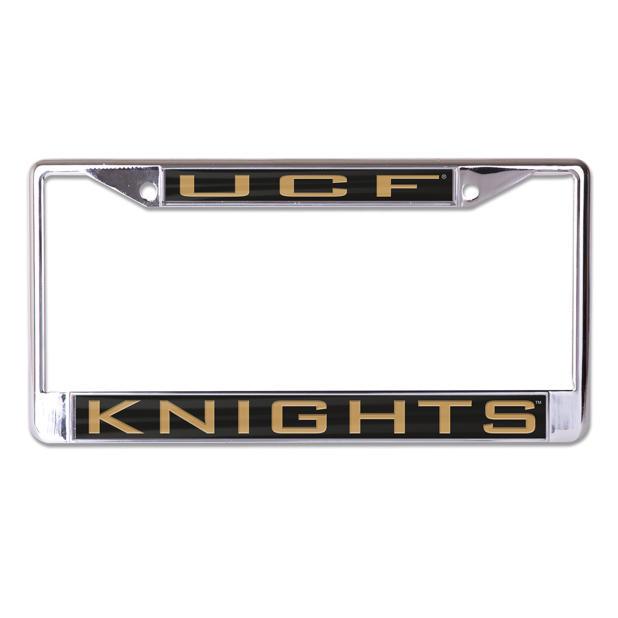 WinCraft UCF Knights Inlaid Metal License Plate Frame