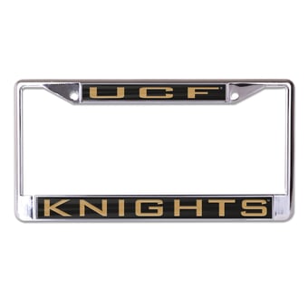 WinCraft UCF Knights Inlaid Metal License Plate Frame
