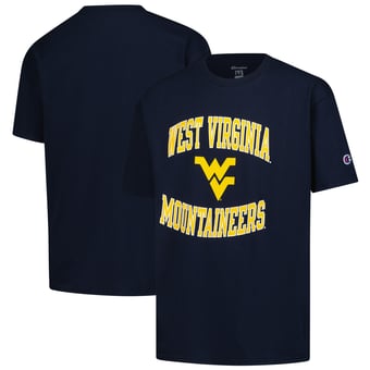 Youth Champion Navy West Virginia Mountaineers Circling Team Jersey T-Shirt