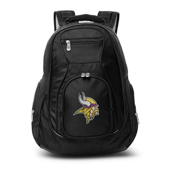 MOJO Black Minnesota Vikings 19'' Laptop Travel Backpack
