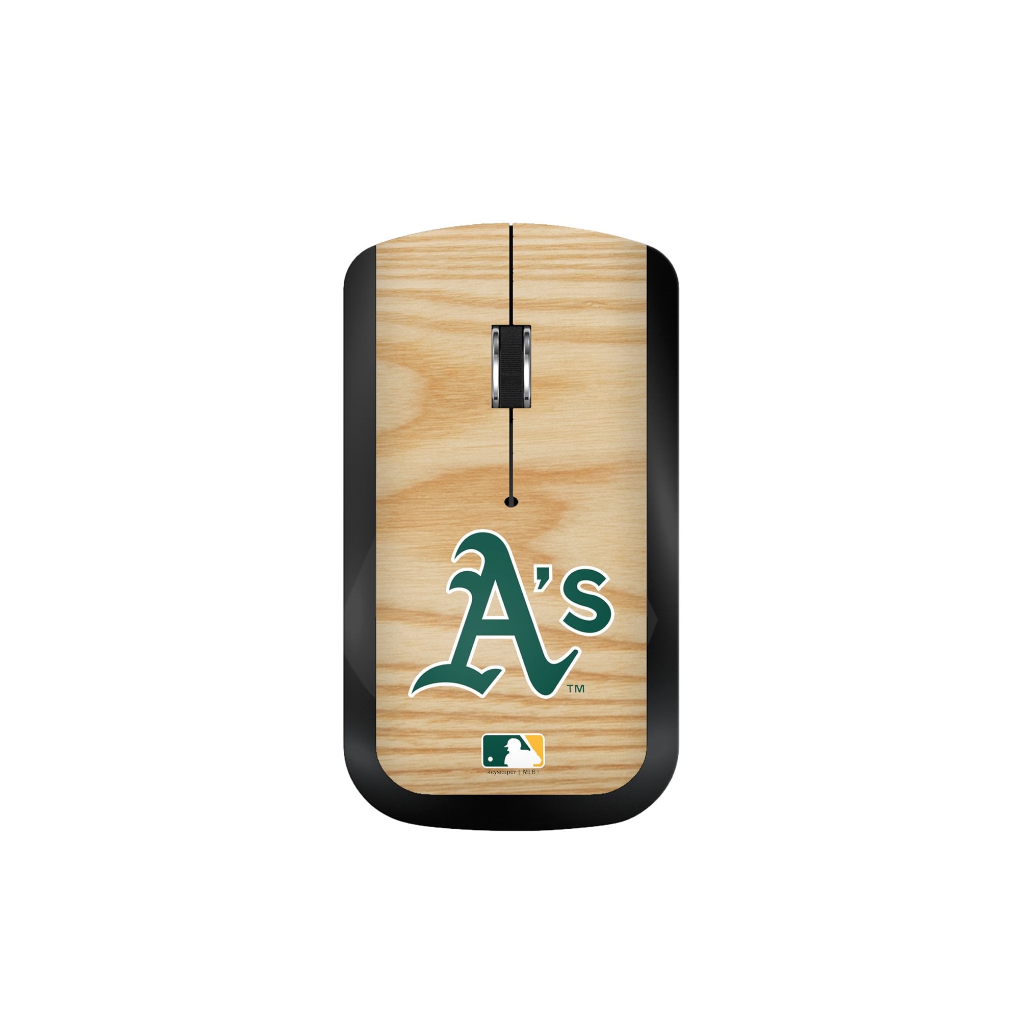 Athletics Wood Print Wireless USB Mouse