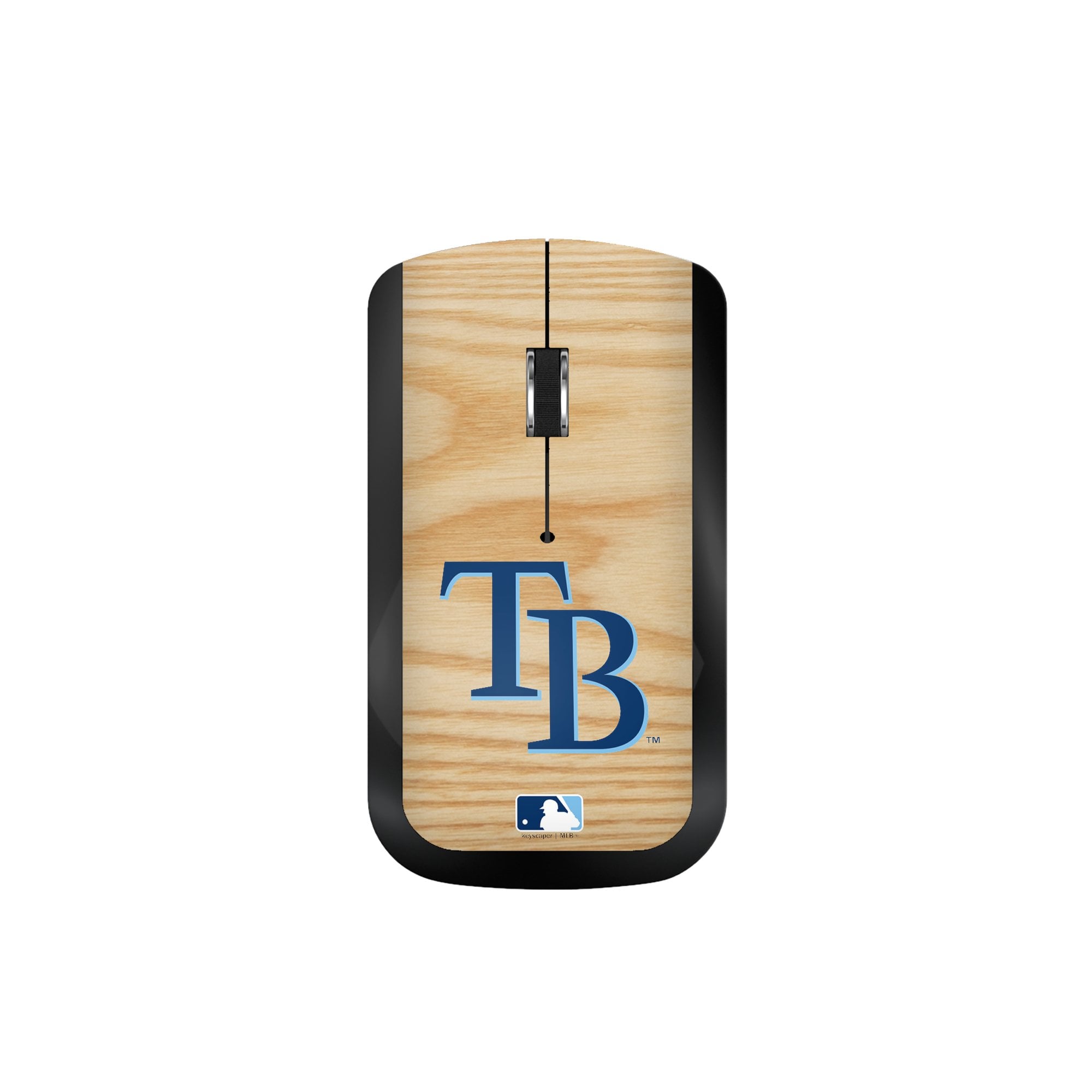 Tampa Bay Rays Wood Print Wireless USB Mouse