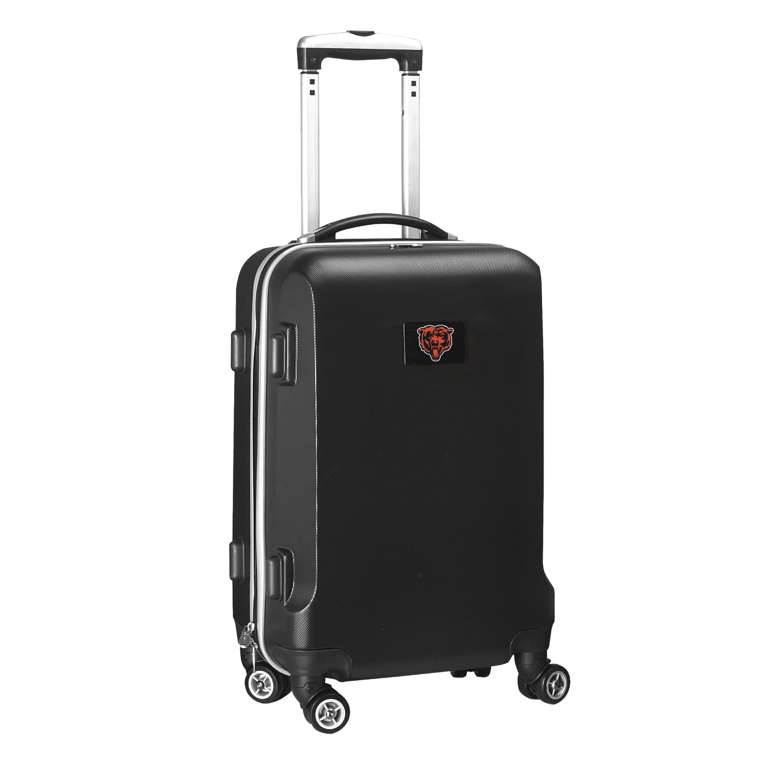 MOJO Black Chicago Bears 21" 8-Wheel Hardcase Spinner Carry-On Luggage