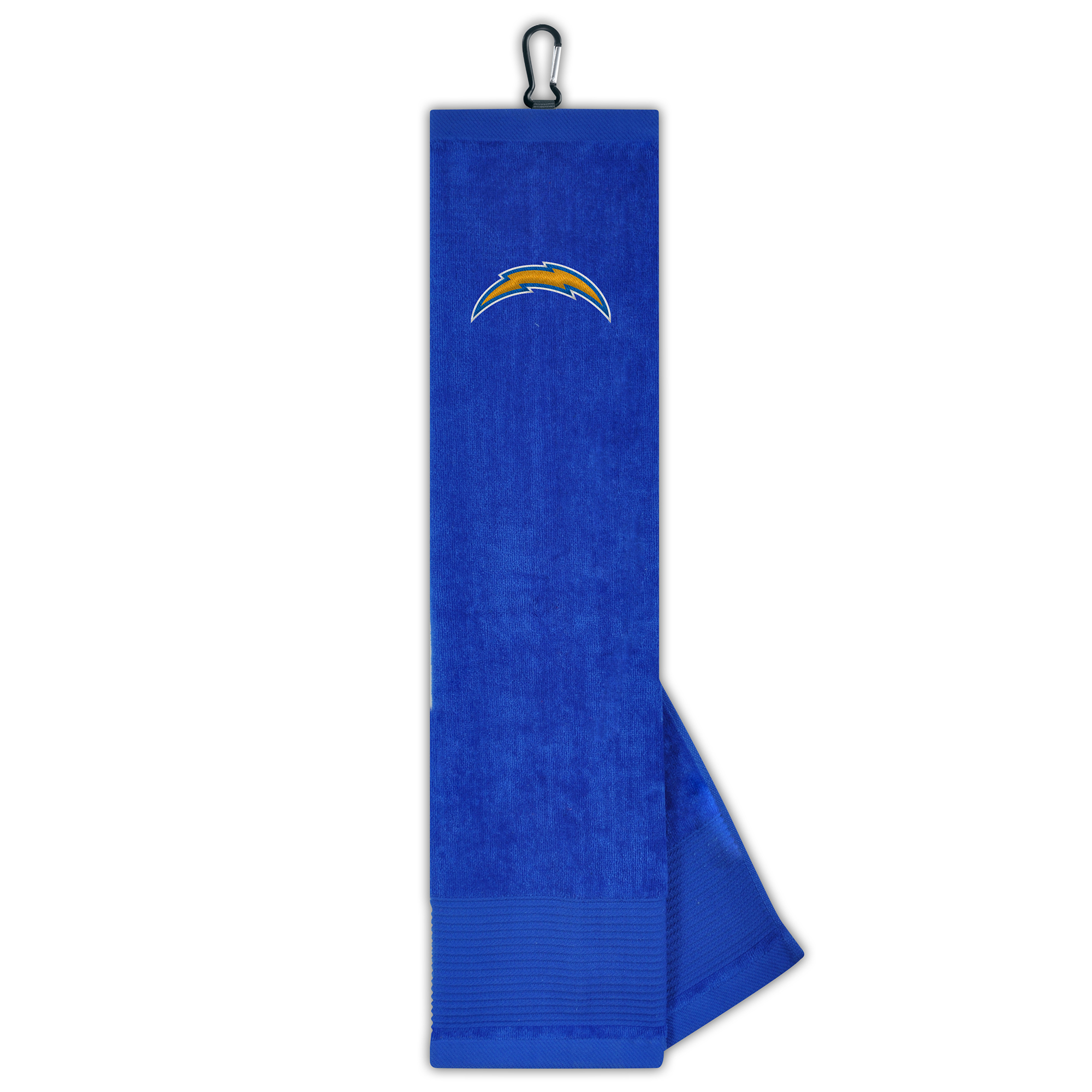 Los Angeles Chargers 16" x 24" Face & Club Tri-Fold Towel