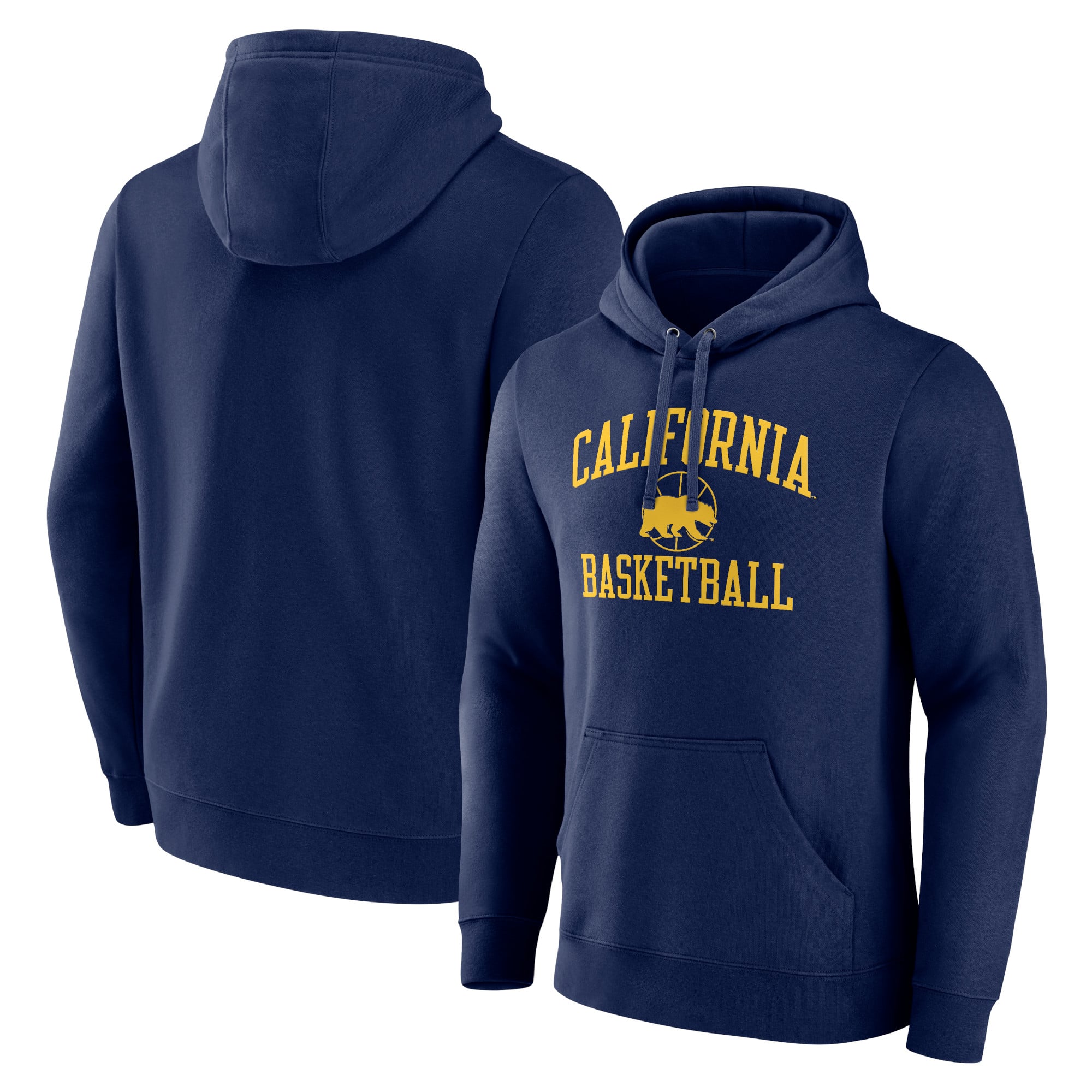 Men's Navy Cal Bears In Bounds Pullover Hoodie