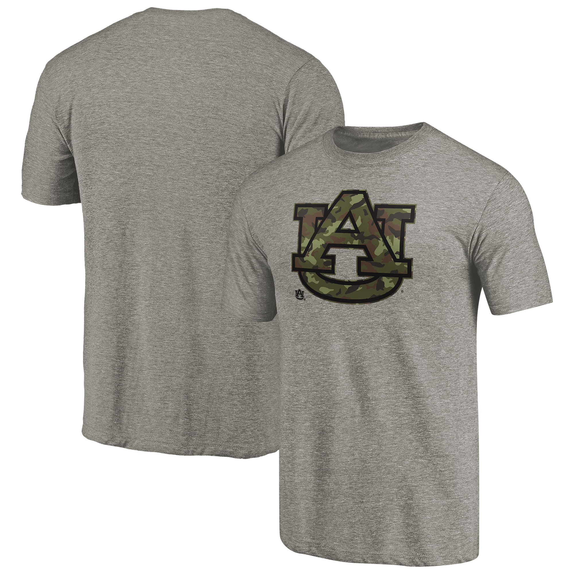 Men's Gray Auburn Tigers Prestige Tri-Blend T-Shirt