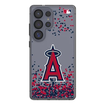 Los Angeles Angels Galaxy S8 Confetti Design Clear Case