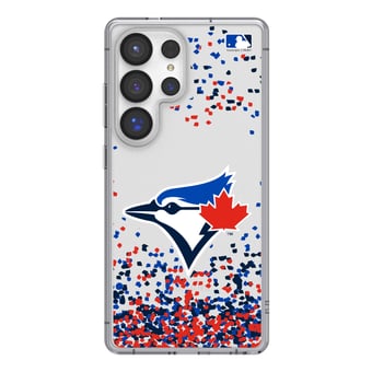 Toronto Blue Jays Galaxy S8 Confetti Design Clear Case