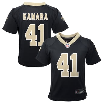 Toddler Nike Alvin Kamara Black New Orleans Saints Game Jersey