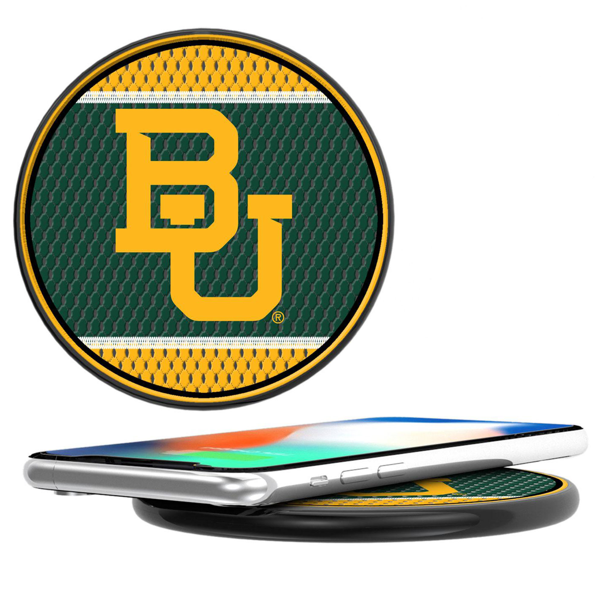 Keyscaper  Baylor Bears 15 Watt Wireless Induction Charger