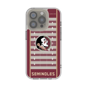 Florida State Seminoles iPhone Clear Football Field Design Case