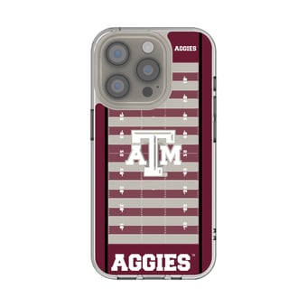 Texas A&M Aggies iPhone Clear Football Field Design Case