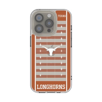 Texas Longhorns iPhone Clear Football Field Design Case