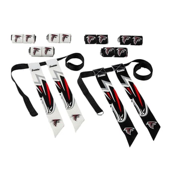 Youth Franklin Sports Atlanta Falcons NFL Flag Football Set