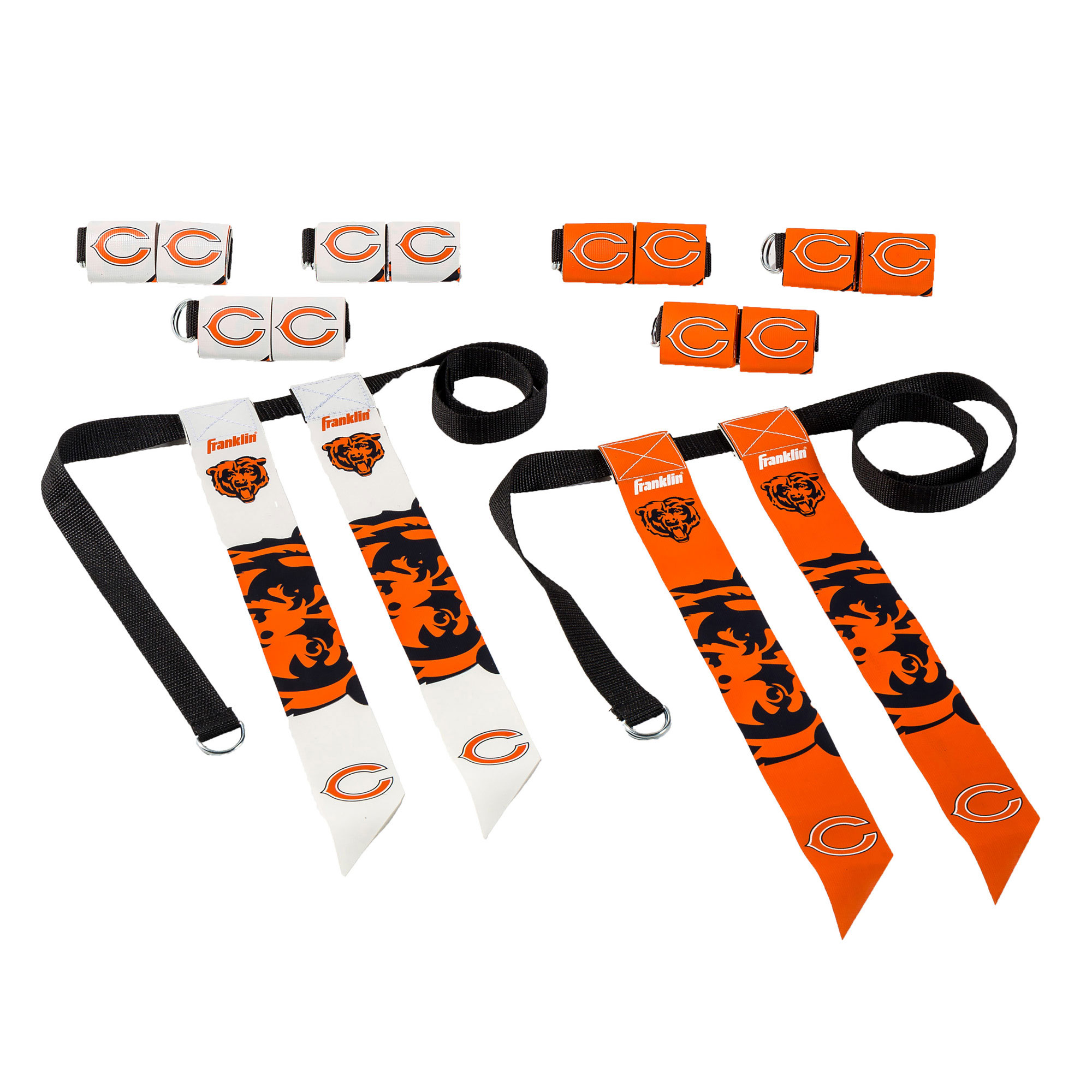 Youth Franklin Sports Chicago Bears NFL Flag Football Set